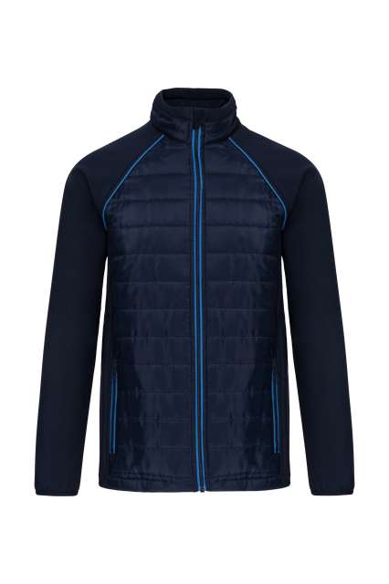 Unisex Dual-Fabric Daytoday Jacket – Designed To Work in Navy/Light Royal Blue