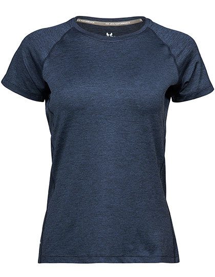 Women´s CoolDry Tee – Tee Jays in Navy Melange