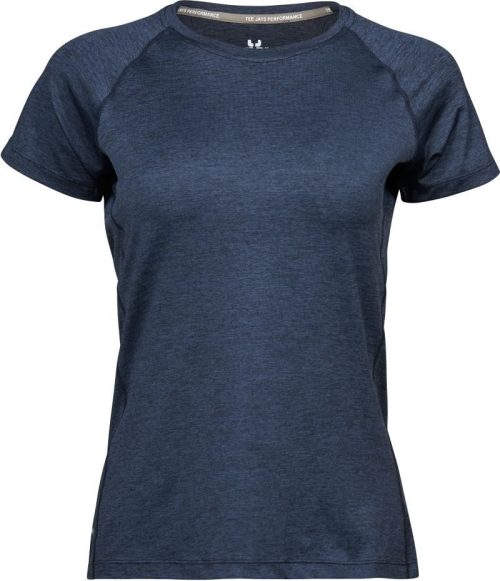 Damen CoolDry Sport Shirt TJ 7021 – Tee Jays in Navy Melange