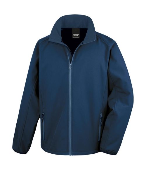 Printable Softshell Jacket R231M – Result Core in Navy/Navy