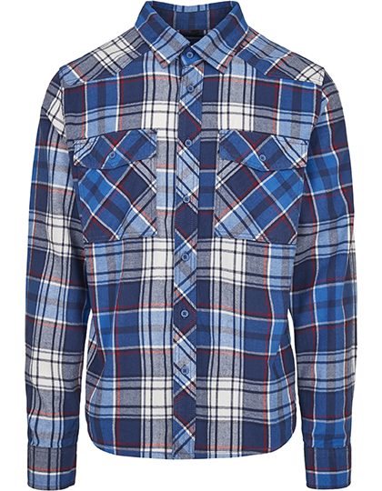 Check Shirt – Build Your Brandit in Navy-Red