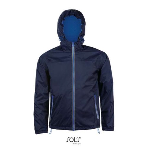 Sol's Skate - Unisex Lined Windbreaker – SOL'S in Navy/Royal Blue