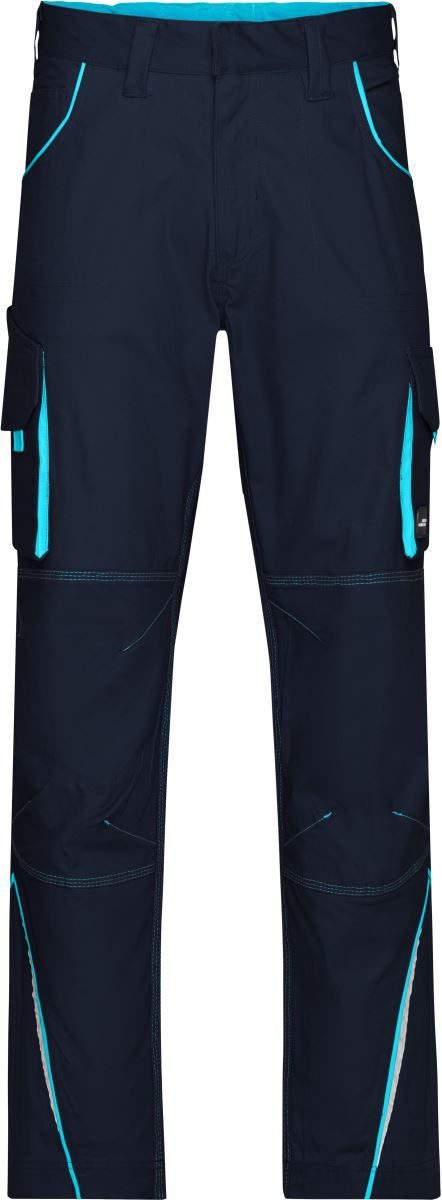 Workwear Hose - Color JN 847 (42-60) – Daiber in Navy/Turquoise