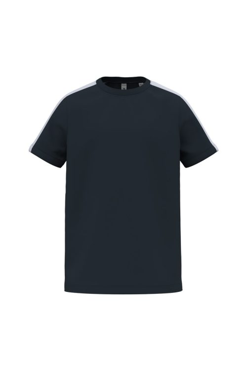 Zweifarbiges Kinder-Teamwear T-Shirt PA4056 – Proact in Navy / White