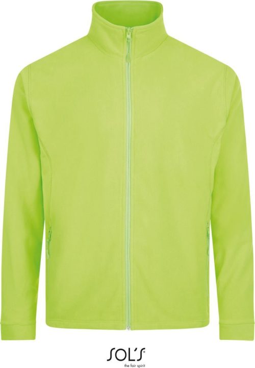 Herren Microfleece Jacke Nova Men – SOL'S in Neon Green