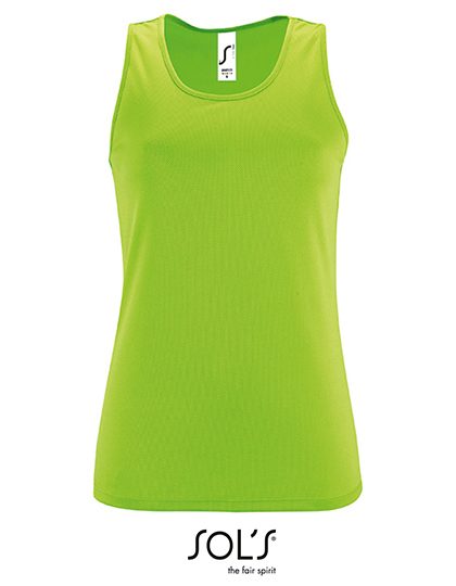 Women´s Sports Tank Top Sporty – SOL´S in Neon Green