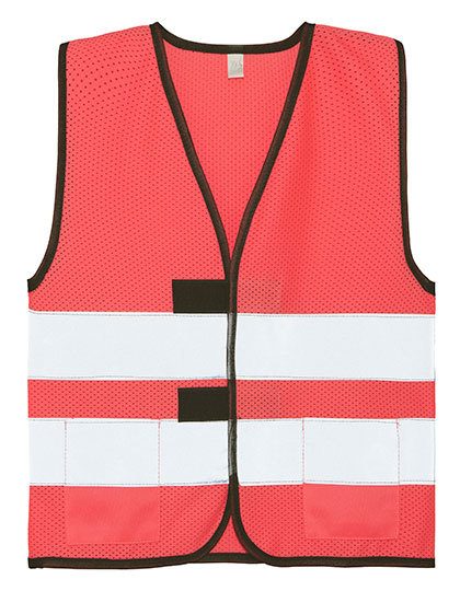 Mesh Safety Vest for Children Korfu – Korntex in Neon Pink