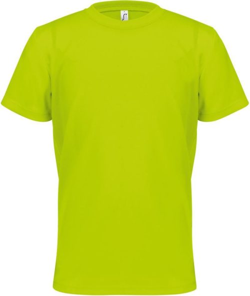 Kinder Piqué Sport Shirt Sprint Kids – SOL'S in Neon Yellow