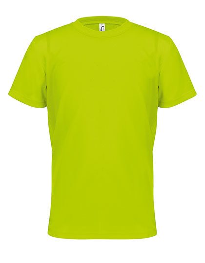 Kids´ Sports T-Shirt Sprint – SOL´S in Neon Yellow