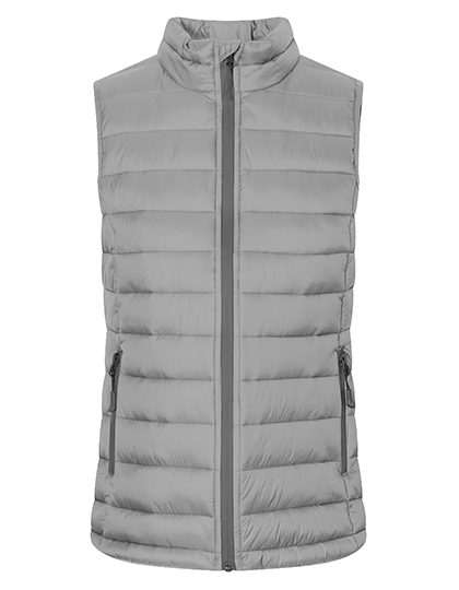 Women´s Padded Vest – Promodoro in New Light Grey (Solid)