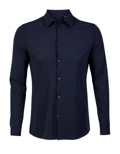Men´s Mercerised Shirt Balthazar – NEOBLU in Night