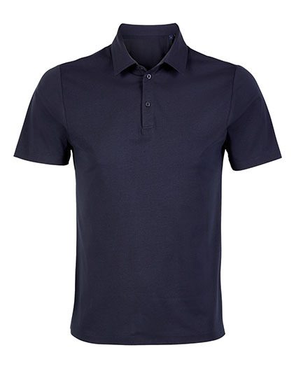 Men´s Mercerised Jersey Polo Shirt Relax Oscar – NEOBLU in Night