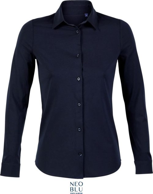 Bluse langarm Balthazar Women – NEOBLU in Night Blue