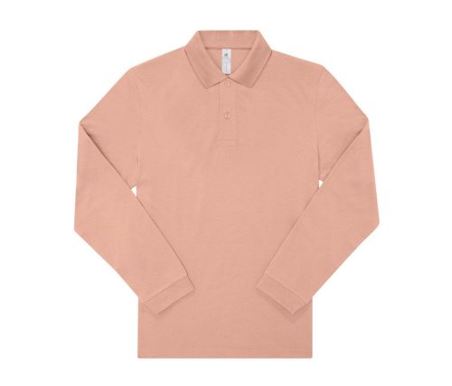 MY POLO 210 Herren mit langen Ärmeln PU427 – B&C in Nude