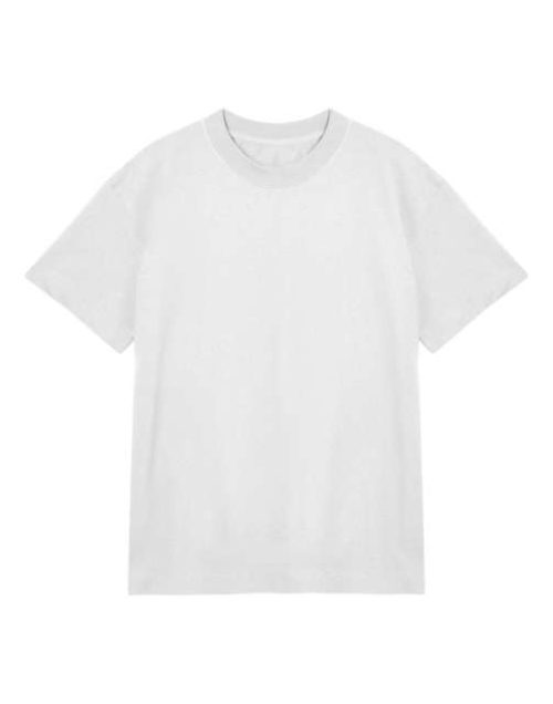 Mens Boxy Tee – True Blanks in Off White