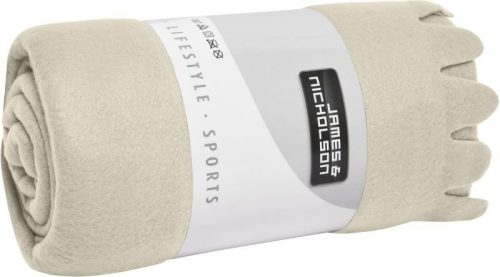 Fleece Decke mit Fransen JN 957 – Daiber in Off White