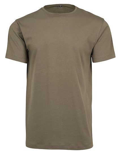 Light T-Shirt Round Neck – Build Your Brand in Olive