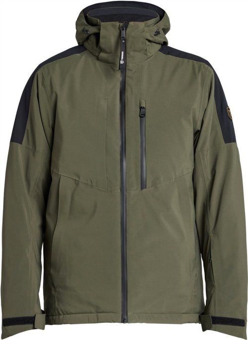 Herren Kapuzen Skijacke Core Ski Jacket Men – Tenson in Olive