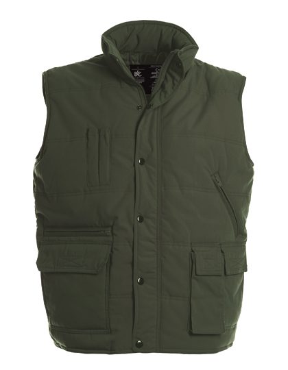 Unisex Bodywarmer Explorer – B&C COLLECTION in Olive