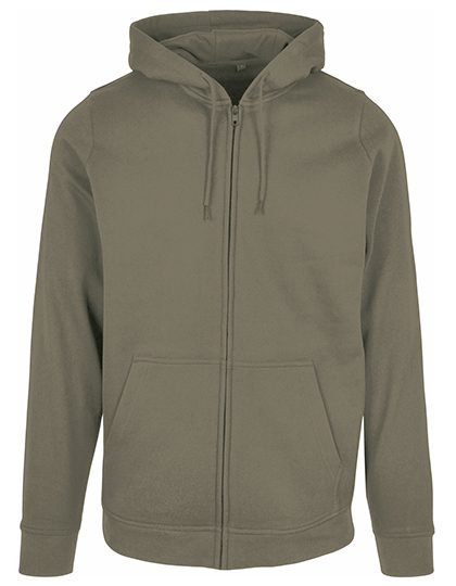 Basic Zip Hoody – Build Your Brand Basic in Olive