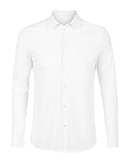 Men´s Mercerised Shirt Balthazar – NEOBLU in Optic White