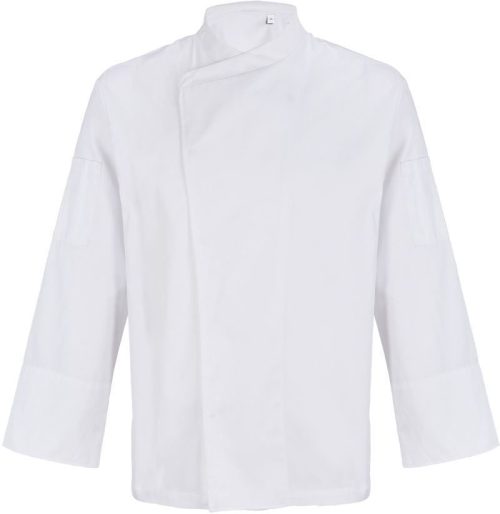 Herren Kochjacke langarm Eugene – NEOBLU in Optic White