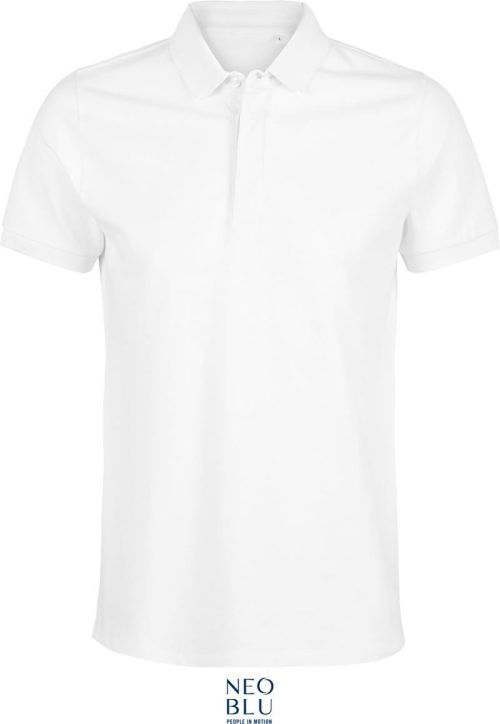 Herren Piqué Polo Owen Men – NEOBLU in Optic White