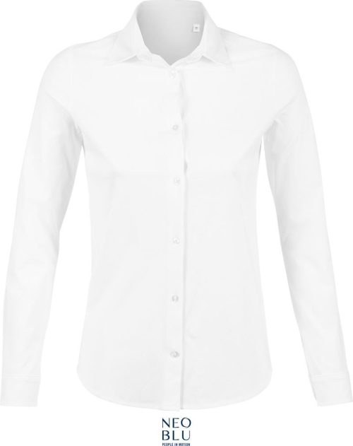 Bluse langarm Balthazar Women – NEOBLU in Optic White