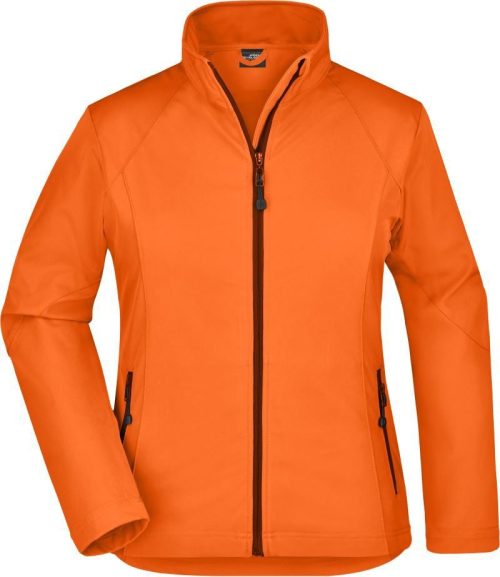 Damen 3-Lagen Softshell Jacke JN 1021 – Daiber in Orange