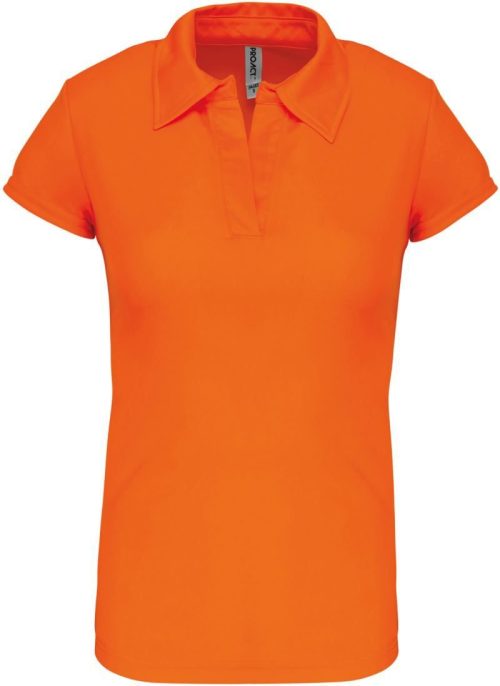Damen CoolPlus® Polo PA 483 – Kariban ProAct in Orange