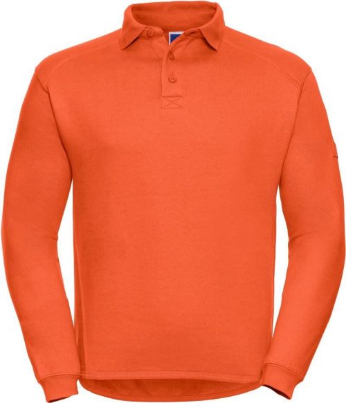 Workwear Polo Sweater 012M – Russell Athletic in Orange