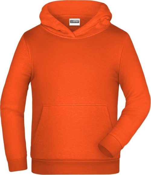 Kinder Kapuzen Sweater JN 796K – Daiber in Orange