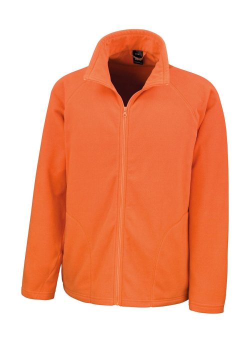 Micro Fleece Jacket – Result Core in Orange