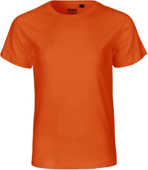 Kinder Bio T-Shirt O 30001 – Neutral in Orange