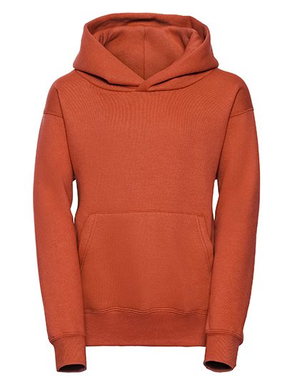 Kids Hooded Sweatshirt – Russell Athletic in Orange