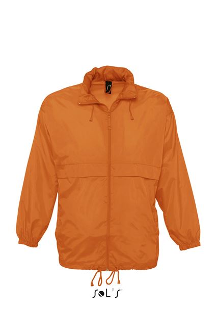 Sol's Surf - Unisex Water Repellent Windbreaker – SOL'S in Orange
