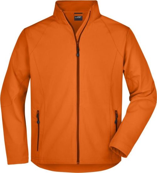 Herren 3-Lagen Softshell Jacke JN 1020 – Daiber in Orange