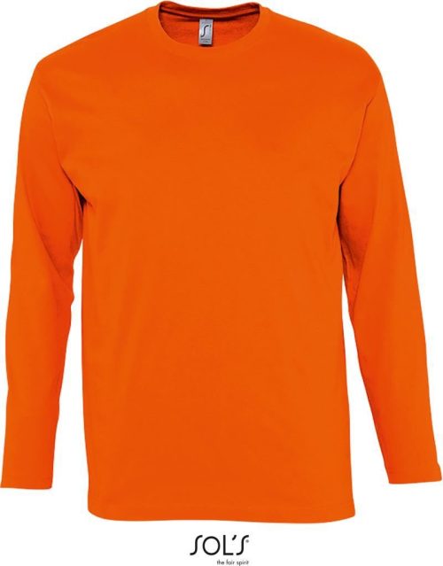 T-Shirt langarm Monarch – SOL'S in Orange