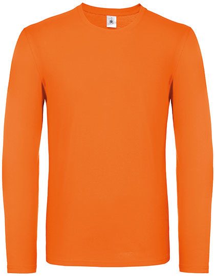 Men´s T-Shirt #E150 Long Sleeve – B&C BE INSPIRED in Orange