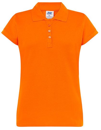 Ladies´ Polo Regular – JHK in Orange