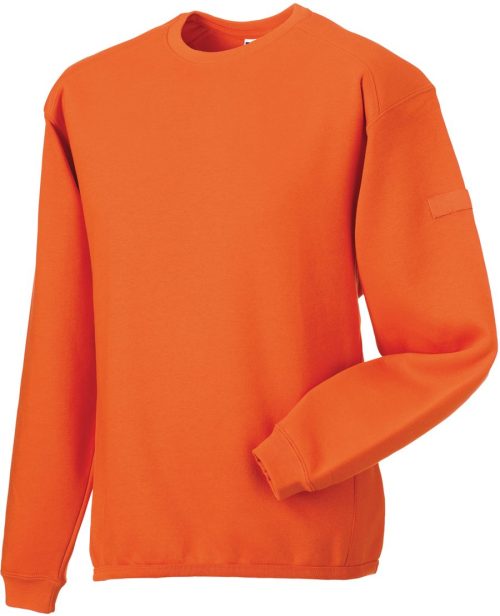 Heavy Duty Crew Neck Sweatshirt R-013M-0 – Russell in Orange