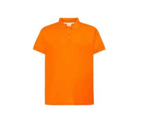 Man Sport Pique Polo SPORTPIQUE – JHK in Orange
