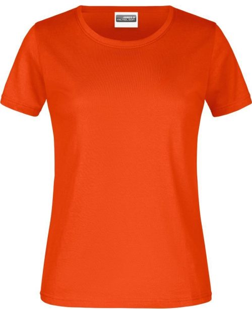Schweres Damen T-Shirt JN 789 – Daiber in Orange