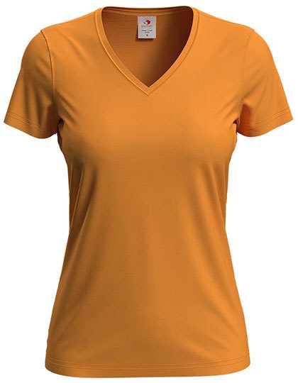 Classic-T V-Neck Women – Stedman® in Orange