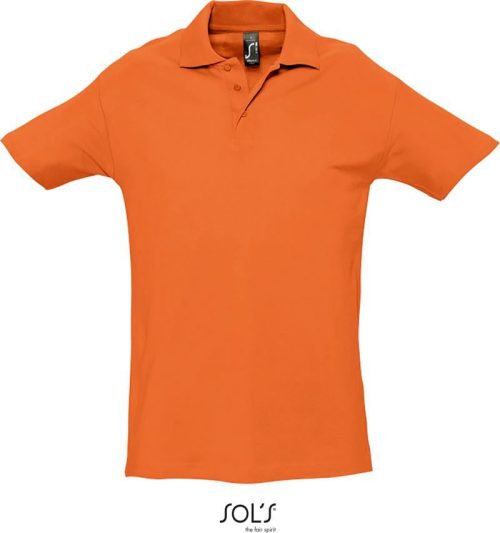 Piqué Polo Spring II – SOL'S in Orange