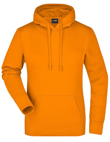 Ladies´ Hooded Sweat – Daiber in Orange