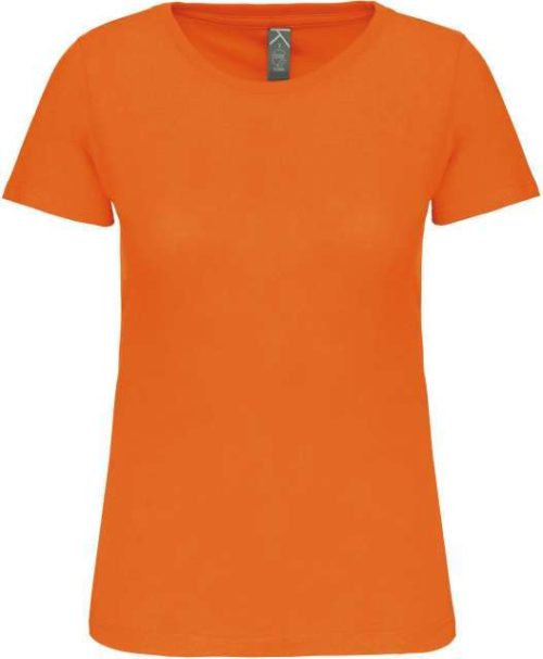 Ladies' Bio150ic Crew Neck T-Shirt – Kariban in Orange