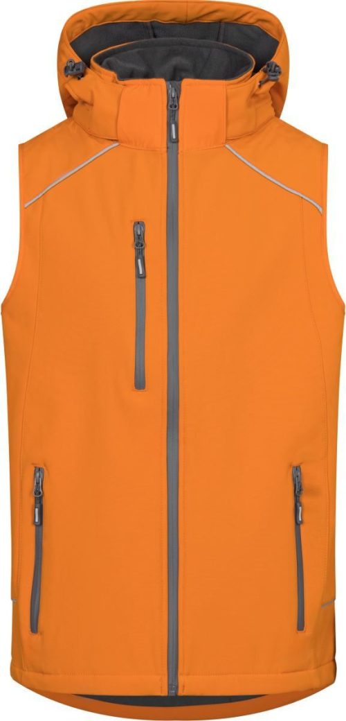 Herren 3-Lagen Softshell Bodywarmer 7840 – Promodoro in Orange