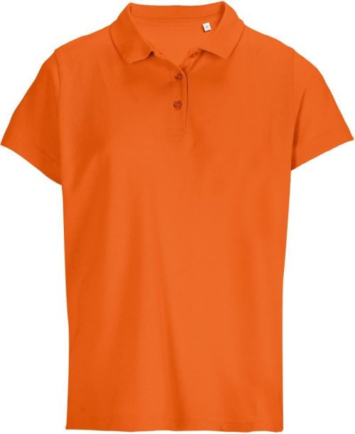 Damen Piqué Polo Pulse Women – SOL'S in Orange