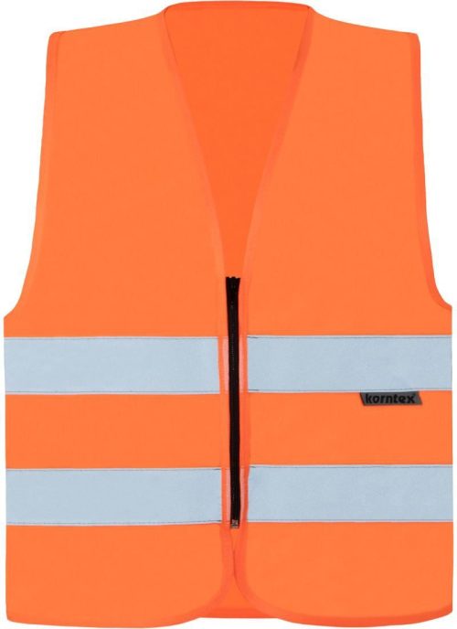 Warnweste mit Reißverschluss RX217 – Cologne – Korntex in Orange